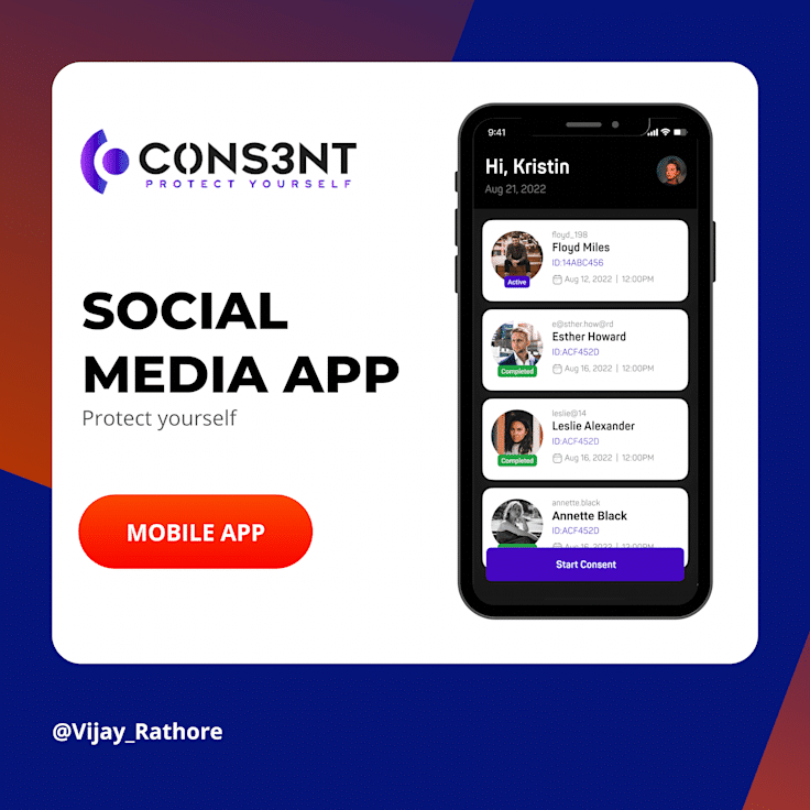 CONS3NT Mobile App
