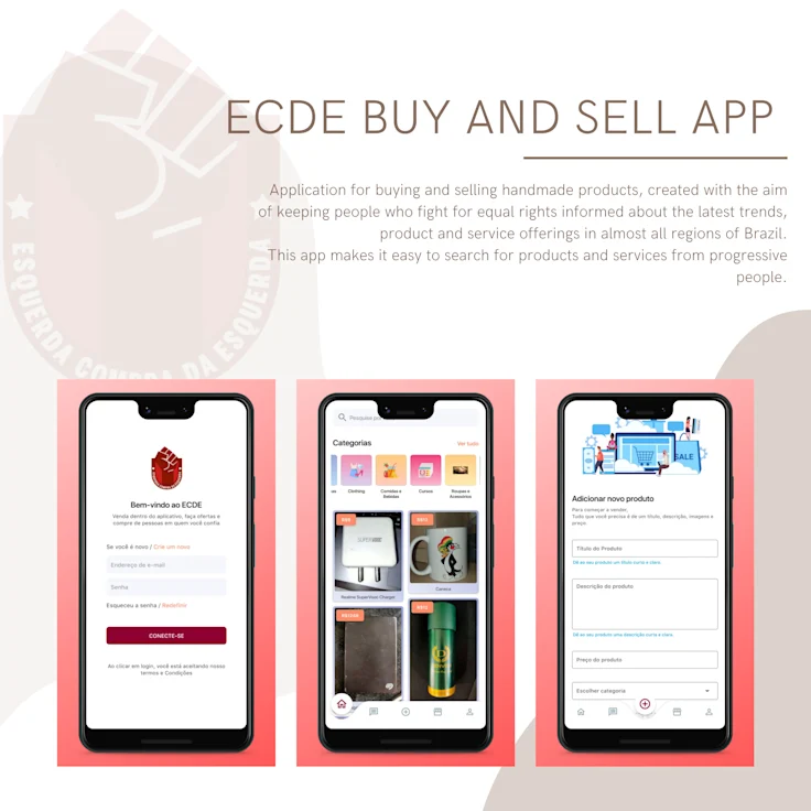 ECDE – BUY AND SELL APP